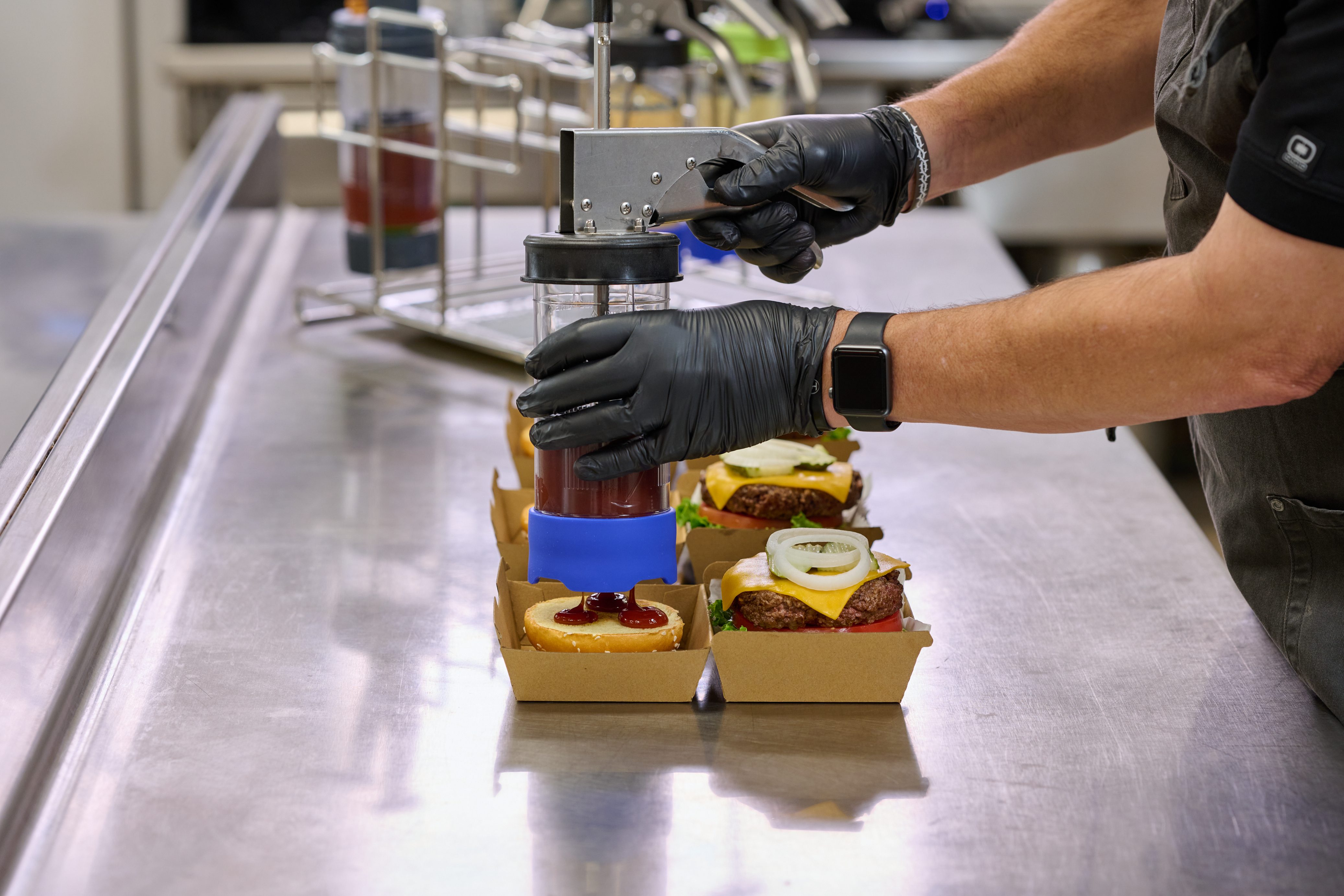 Flex prep food dispenser