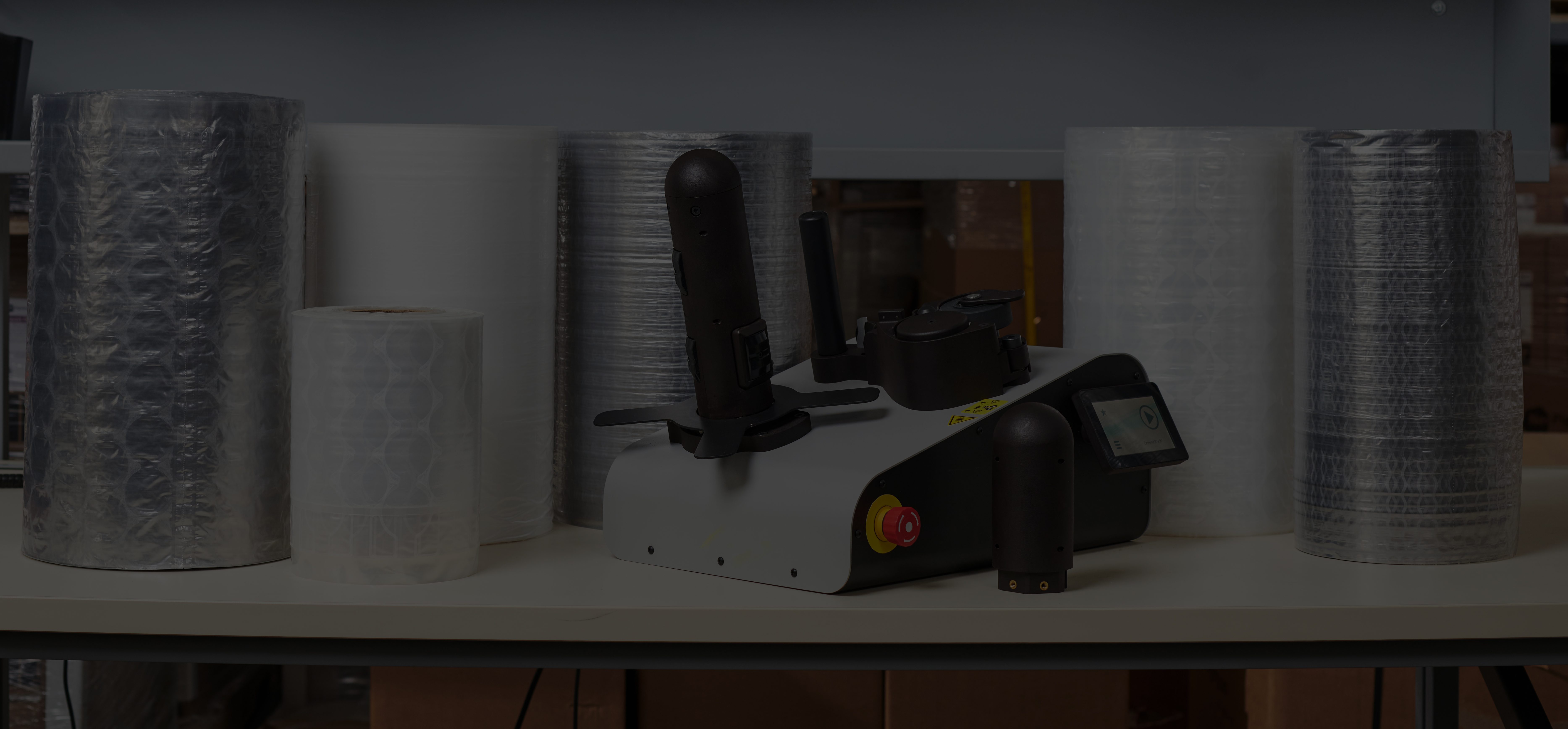 Sistema de inflado universal marca Bubble Wrap de Sealed Air
