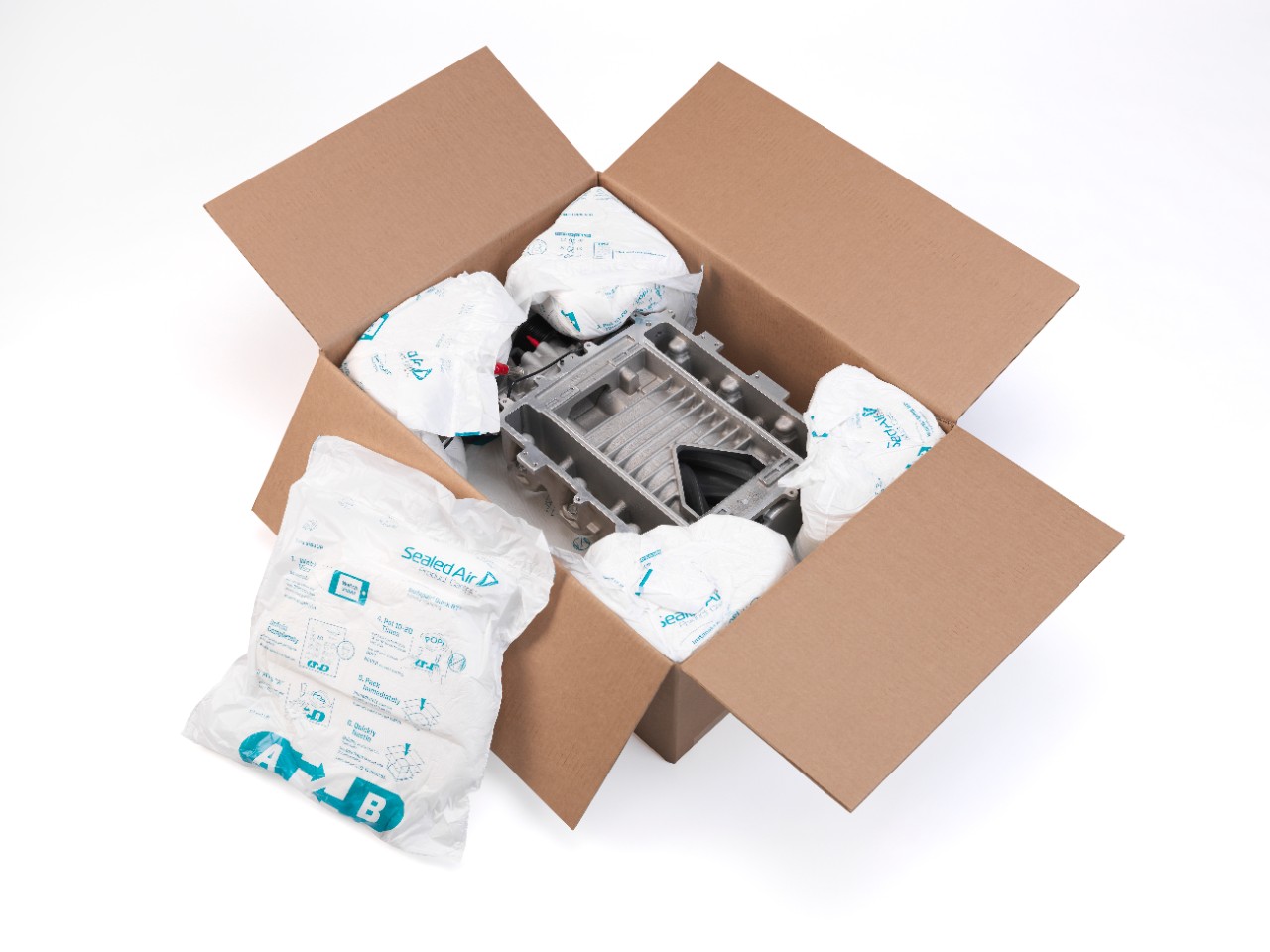 Sealed Air 브랜드 Instapak 폼 완충재